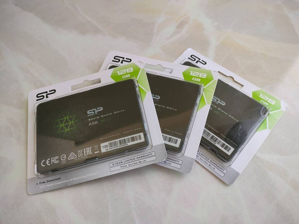 SSD диски Silicon Power 128Gb Производство ТАЙВАНЬ! Диски на TLC