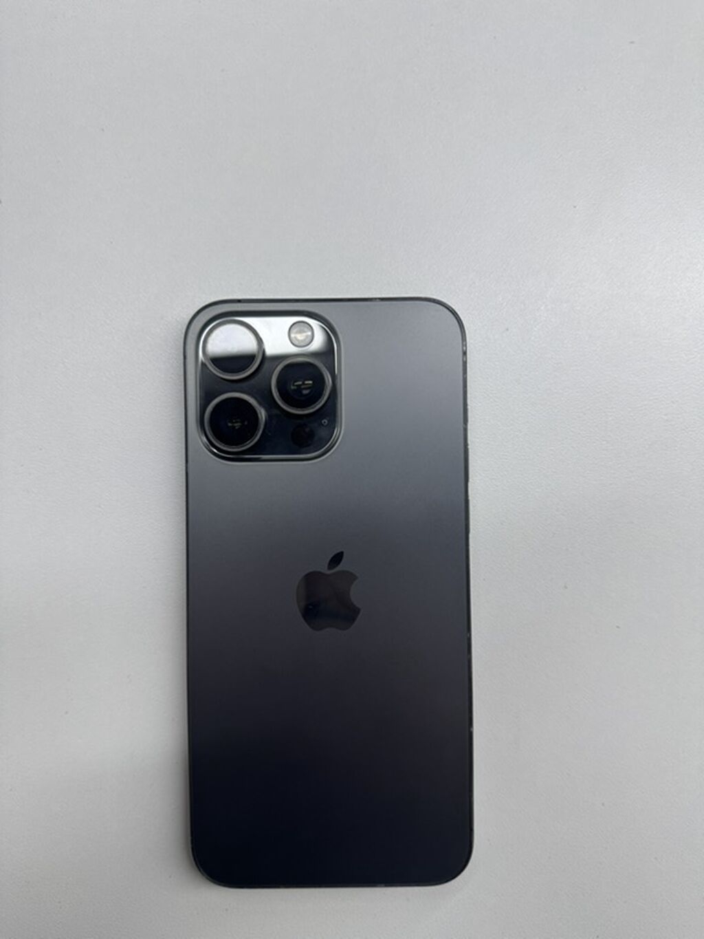 IPhone 15 Pro Max, Б/у, 256 ГБ, Black Titanium, Кабель, 86 %: фото 1