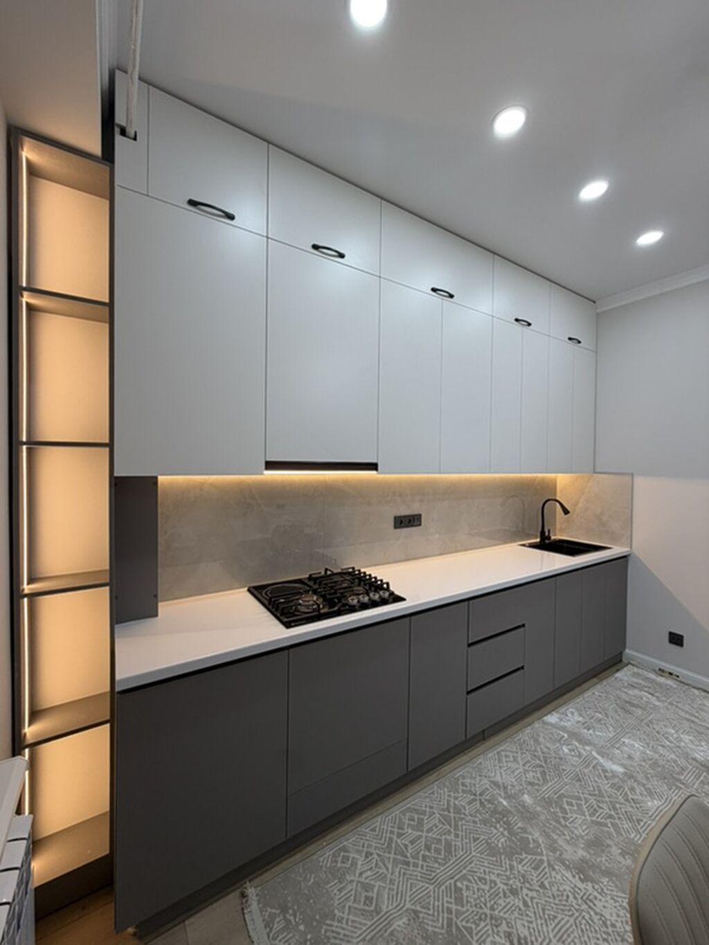 2 комнаты, 66 м², Кок-Жар мкр Элитка, 3 этаж, Дизайнерский ремонт: фото 5