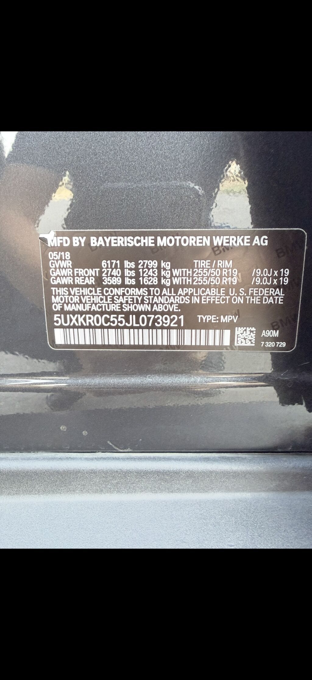 BMW X5: 2018 г., 3 л, Автомат, Бензин, Внедорожник: фото 7