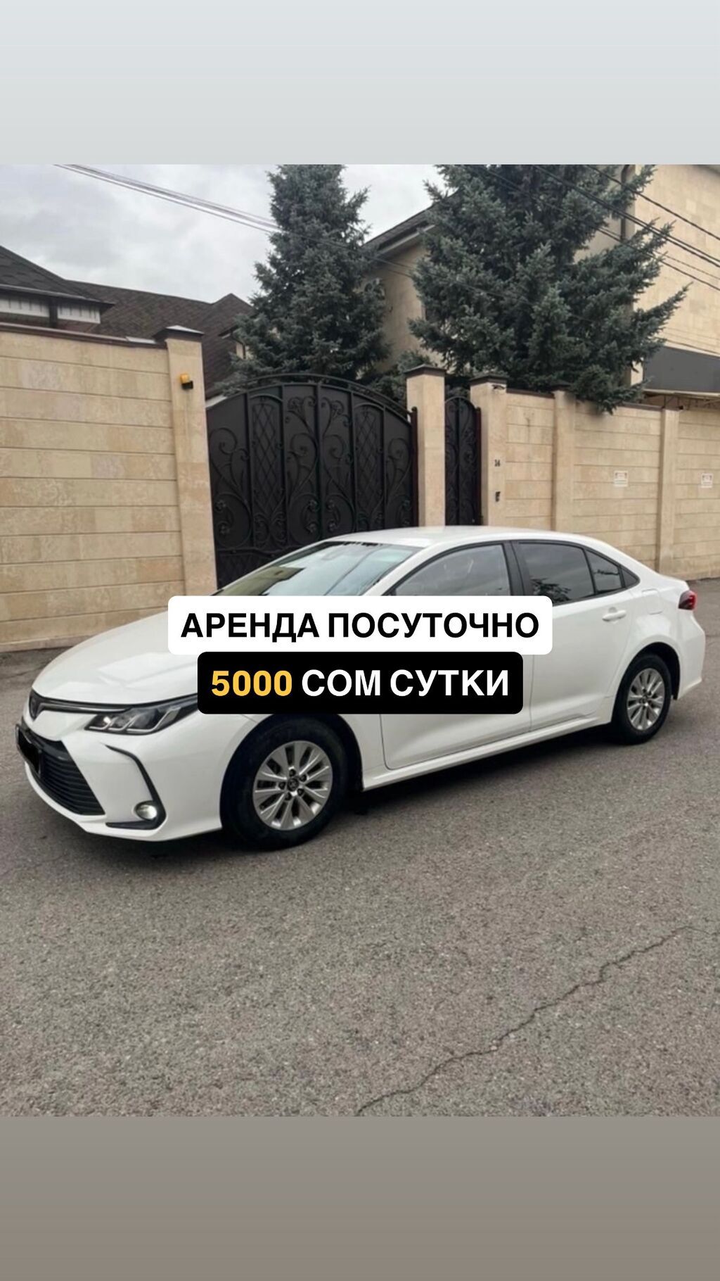 Сдаю Toyota Corolla, На неделю, Без водителя, | Залог, Водительские права: фото 1
