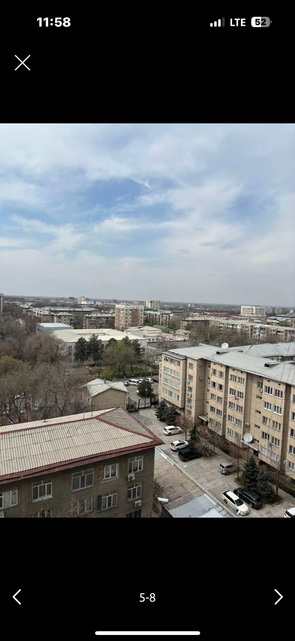 1 комната, Бишкек Парк ТРЦ, Душевая кабина, Постельное белье, Кондиционер: фото 4