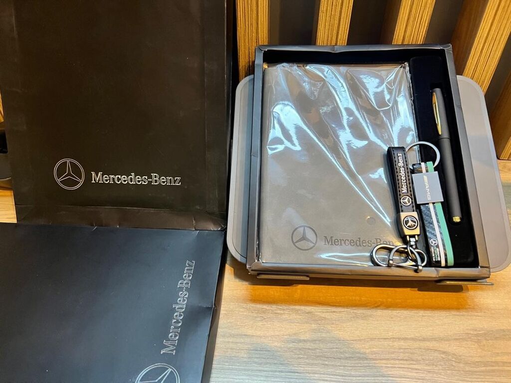 Подарочный набор для любителей Mercedes . В комплекте блокнот, ручка: фото 3