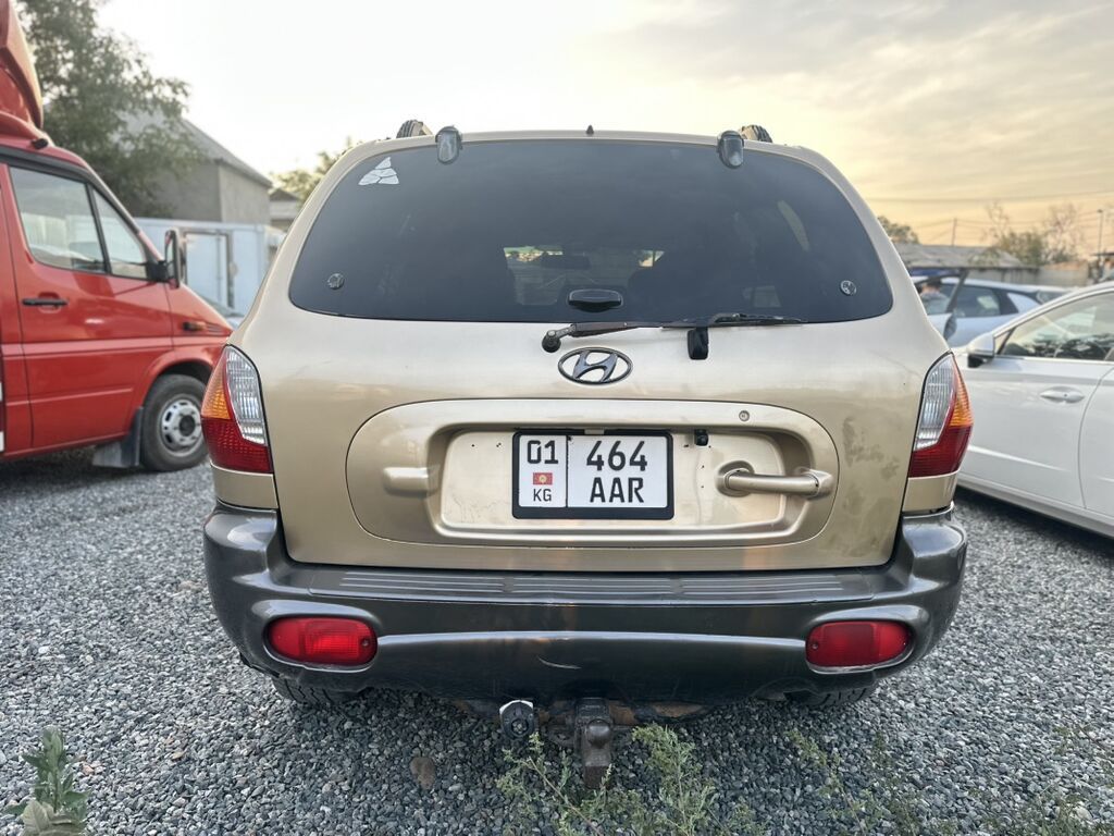 Hyundai Santa Fe: 2002 г., 2.7 л, Автомат, Газ, Кроссовер: фото 5
