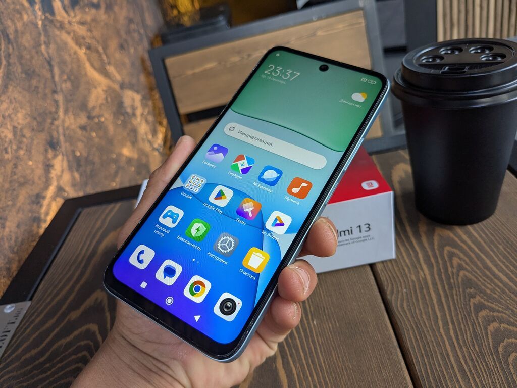 Redmi, Redmi 13, Б/у, 256 ГБ, цвет - Голубой, 1 SIM, 2 SIM: фото 6