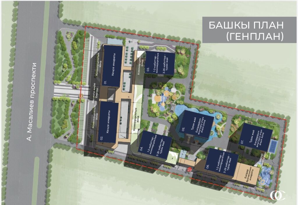 2 комнаты, 78 м², 10 мкр Элитка, 5 этаж, ПСО (под самоотделку): фото 6