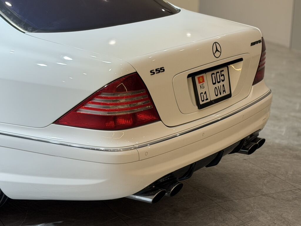 Mercedes-Benz S-class AMG: 2004 г., 5.5 л, Автомат, Бензин, Седан: фото 5
