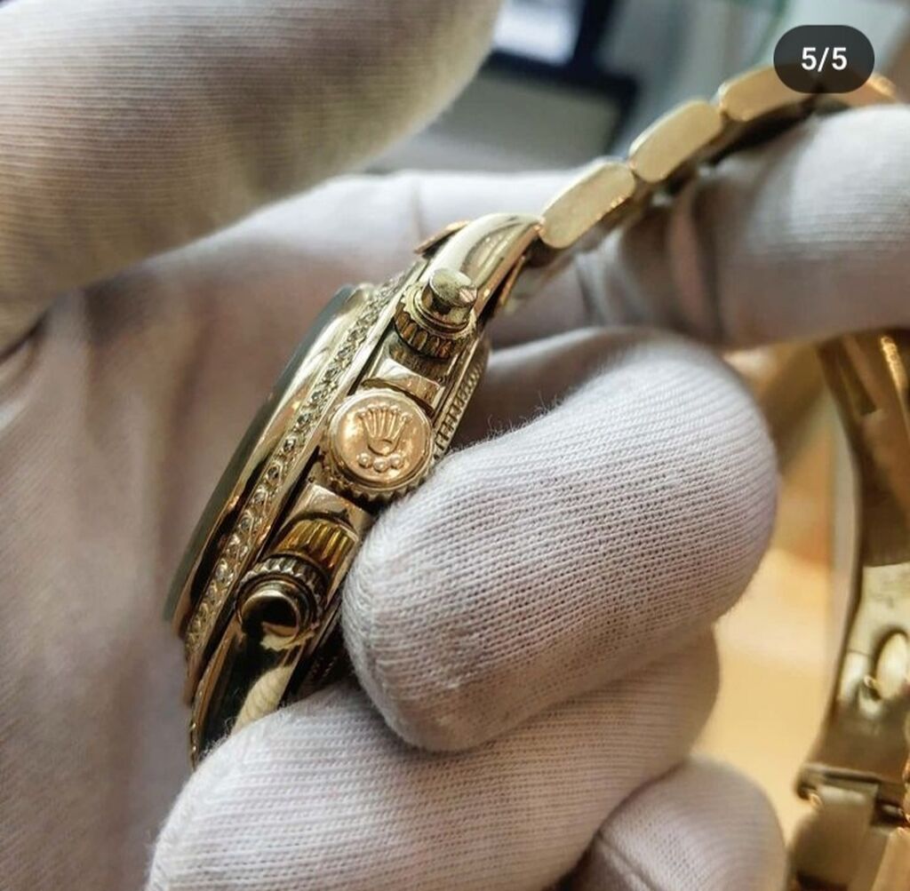 Классические часы часы, Rolex, Золото, Президентские, Мужские, Б/у — фото 6