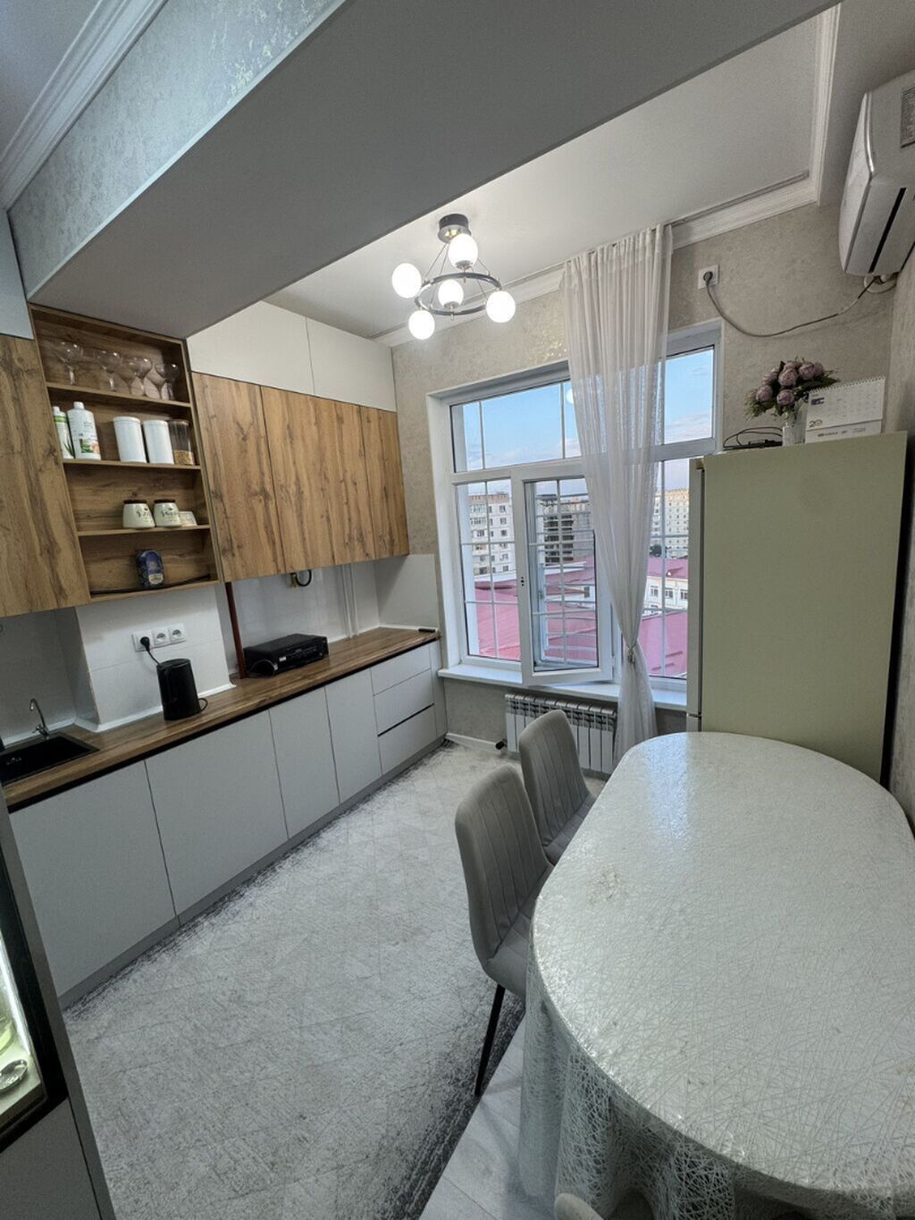 1 комната, 34 м², Средний Джал Элитка, 7 этаж, Евроремонт: фото 6
