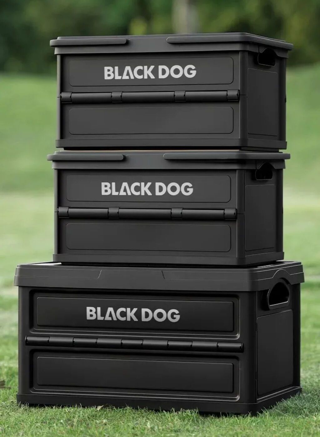 Кемпинговый ящик (чёрный), 45L: 52.?29.5см, BLACKDOG (CBD2550XB014) -: фото 2