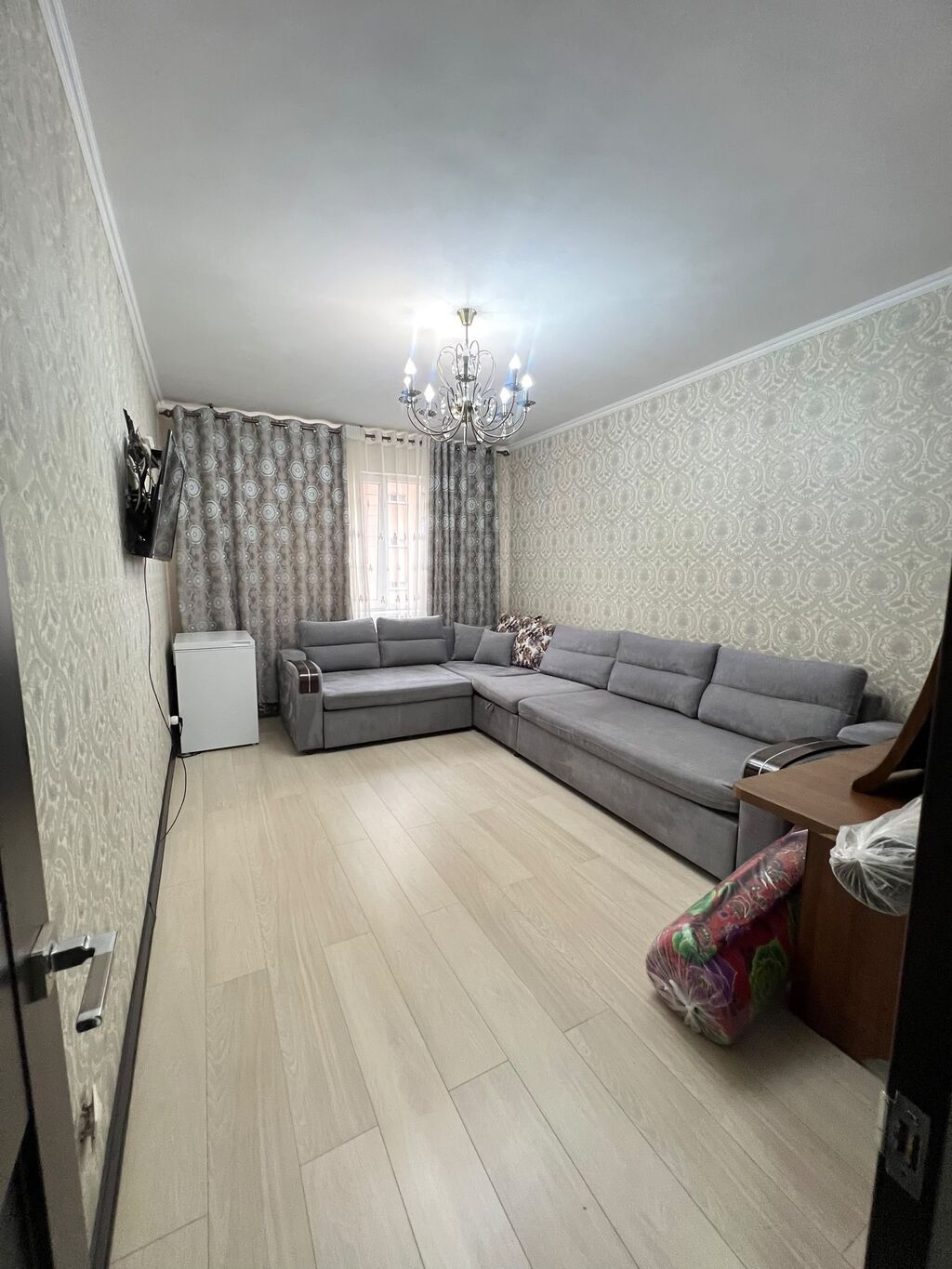 2 комнаты, 68 м², Тунгуч мкр Элитка, 4 этаж, Евроремонт: фото 6