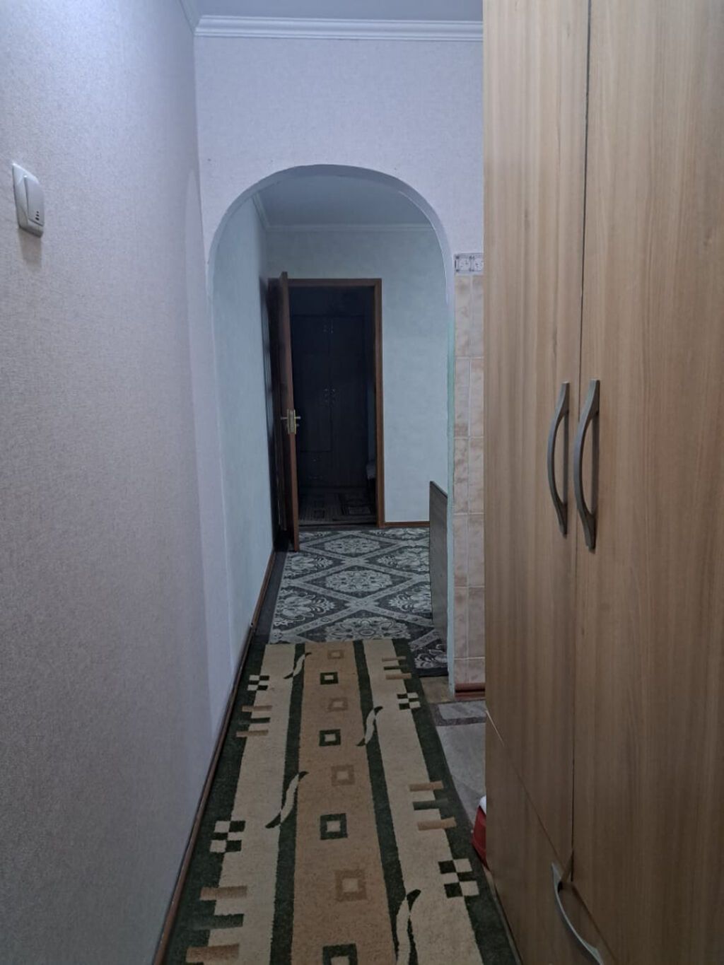 2 комнаты, 44 м², Кок-Жар мкр 104 серия, 4 этаж, Косметический ремонт: фото 3