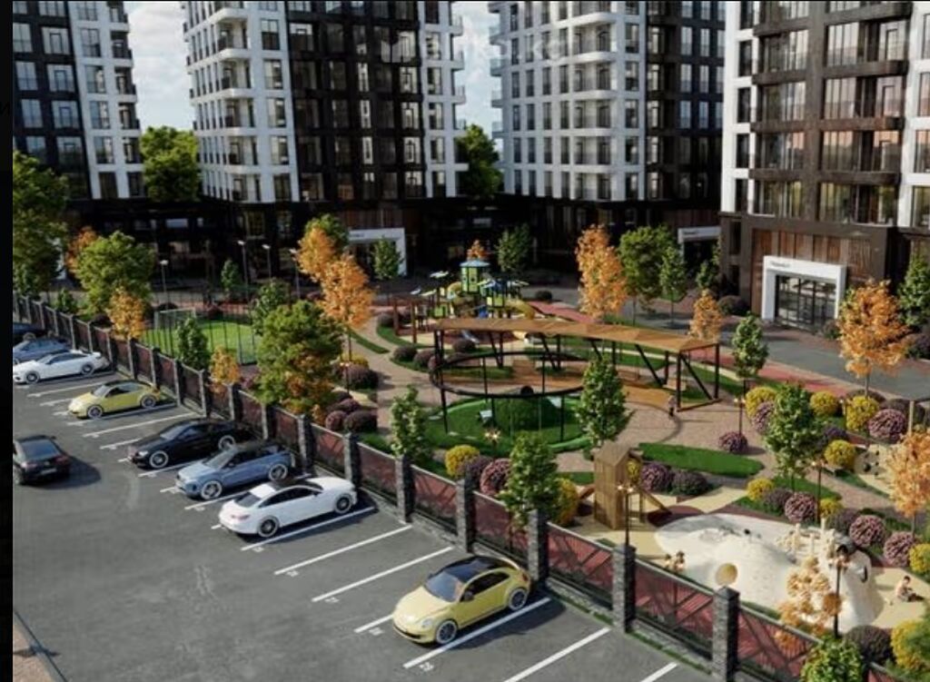 1 комната, 61 м², Элитка, Орто-Сай с. Элитка, 9 этаж, ПСО (под самоотделку): фото 3
