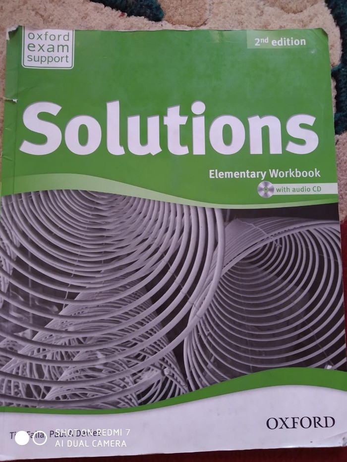 Solutions elementary 6 класс. Solutions учебник. Solutions Elementary 2nd Edition рабочая. Аудио third Edition solutions Elementary Workbook-1. Солюшинс учебник.