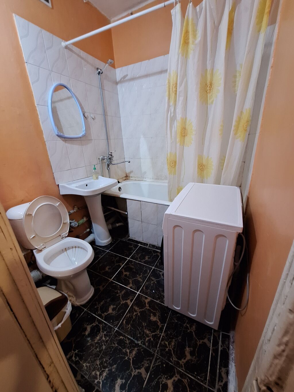 1 комната, 5 мкр Собственник, Парам без детей, С мебелью: фото 8