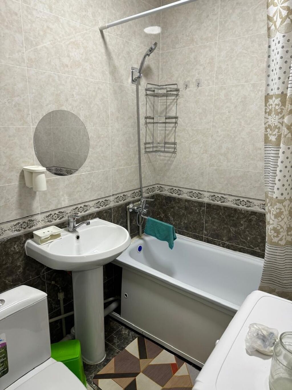 1 комната, 45 м², Кок-Жар ж/м 106 серия улучшенная, 9 этаж, Косметический ремонт: фото 5