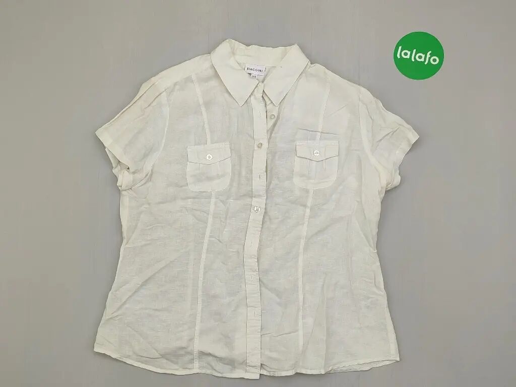 Koszule i bluzki: Bluzka, 2XL (EU 44), stan - Dobry, wzór - Jednolity kolor, kolor - Biały — 1
