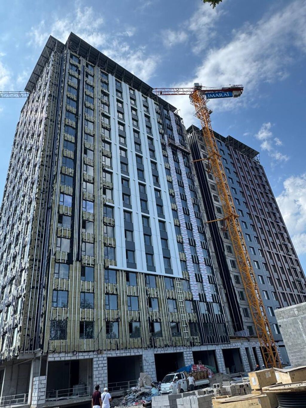3 комнаты, 97 м², БГУ Элитка, 13 этаж, ПСО (под самоотделку): фото 3