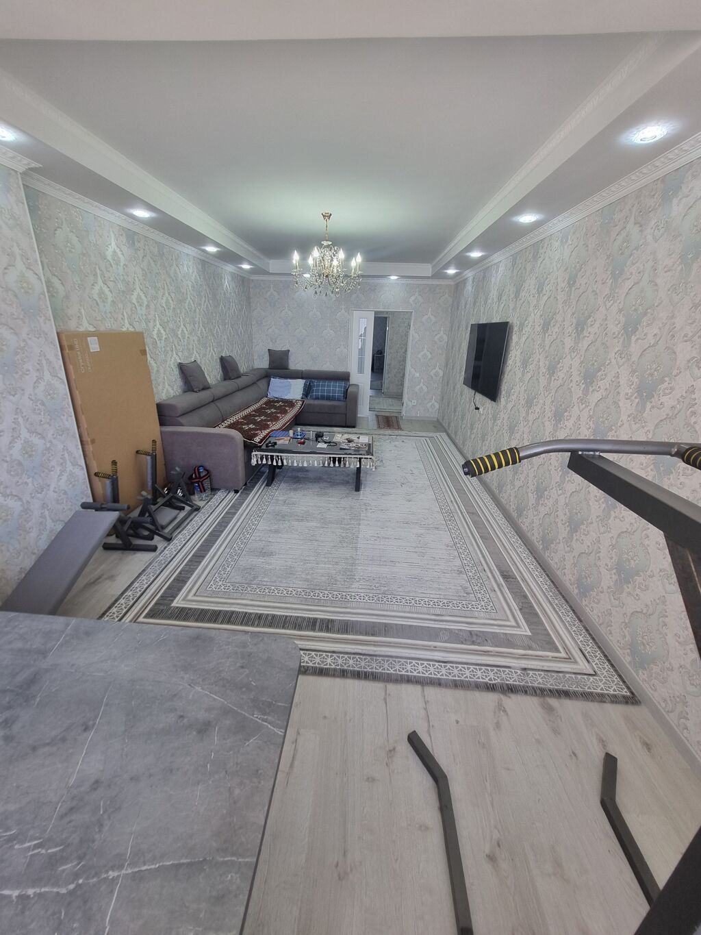 2 комнаты, 82 м², 7 мкр Элитка, 9 этаж, Евроремонт: фото 2