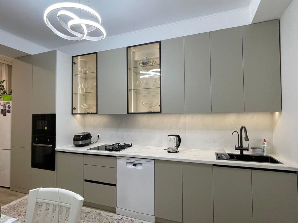 2 комнаты, 64 м², сквер Тоголок Молдо Элитка, 6 этаж, Евроремонт: фото 5