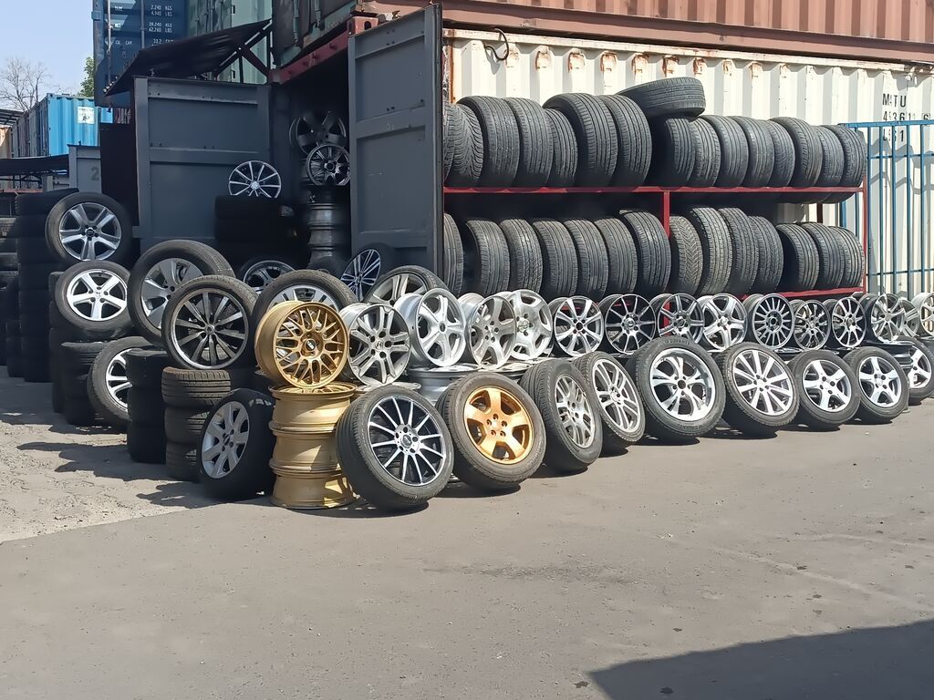 Новые всесезонные шины 140/30 R14 из Германии: фото 1