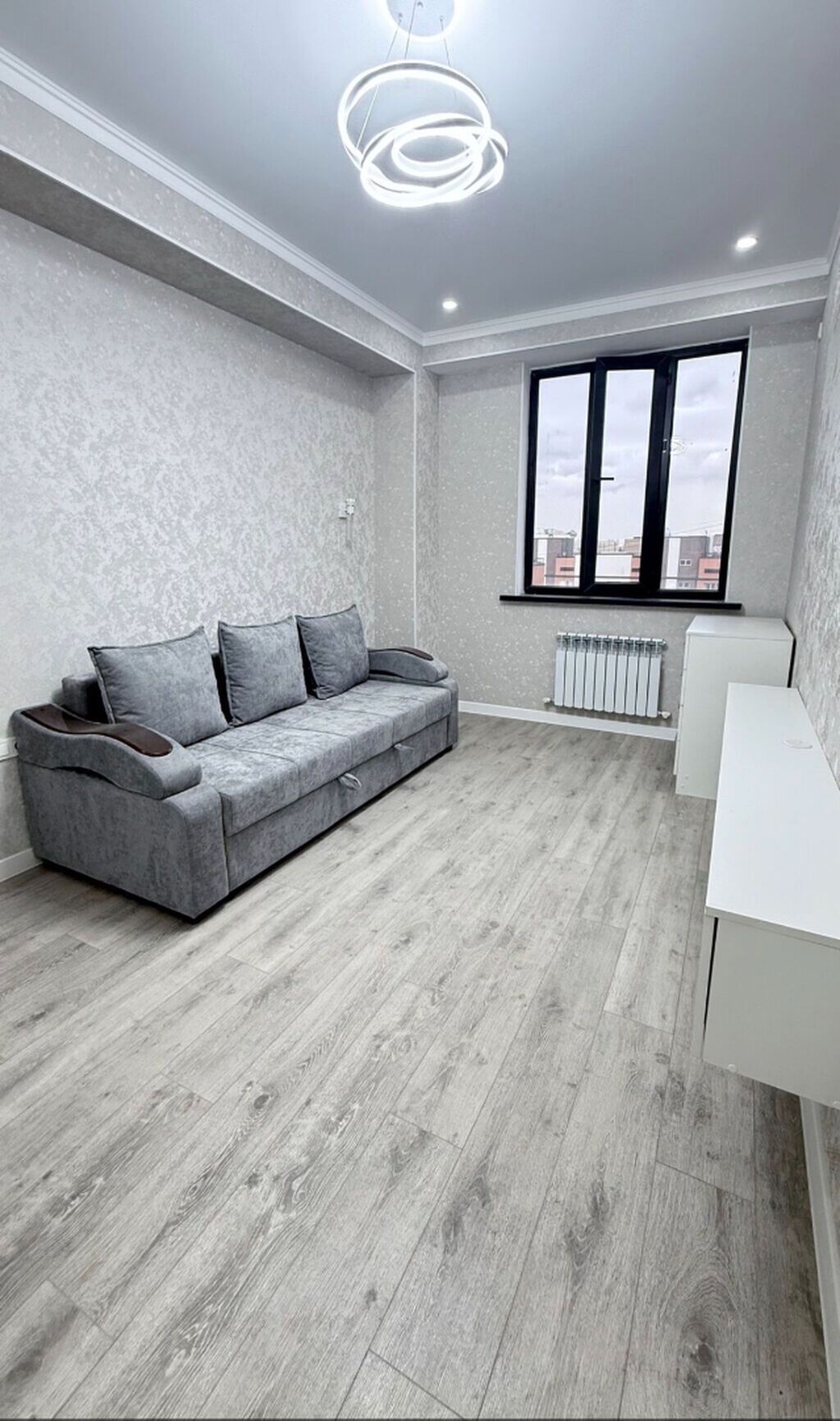 1 комната, 42 м², Тунгуч мкр Элитка, 8 этаж, Евроремонт: фото 1