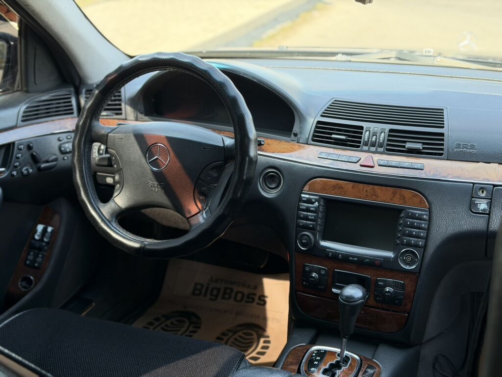 Mercedes-Benz S-Class: 2003 г., 3.7 л, Автомат, Бензин, Седан: фото 5
