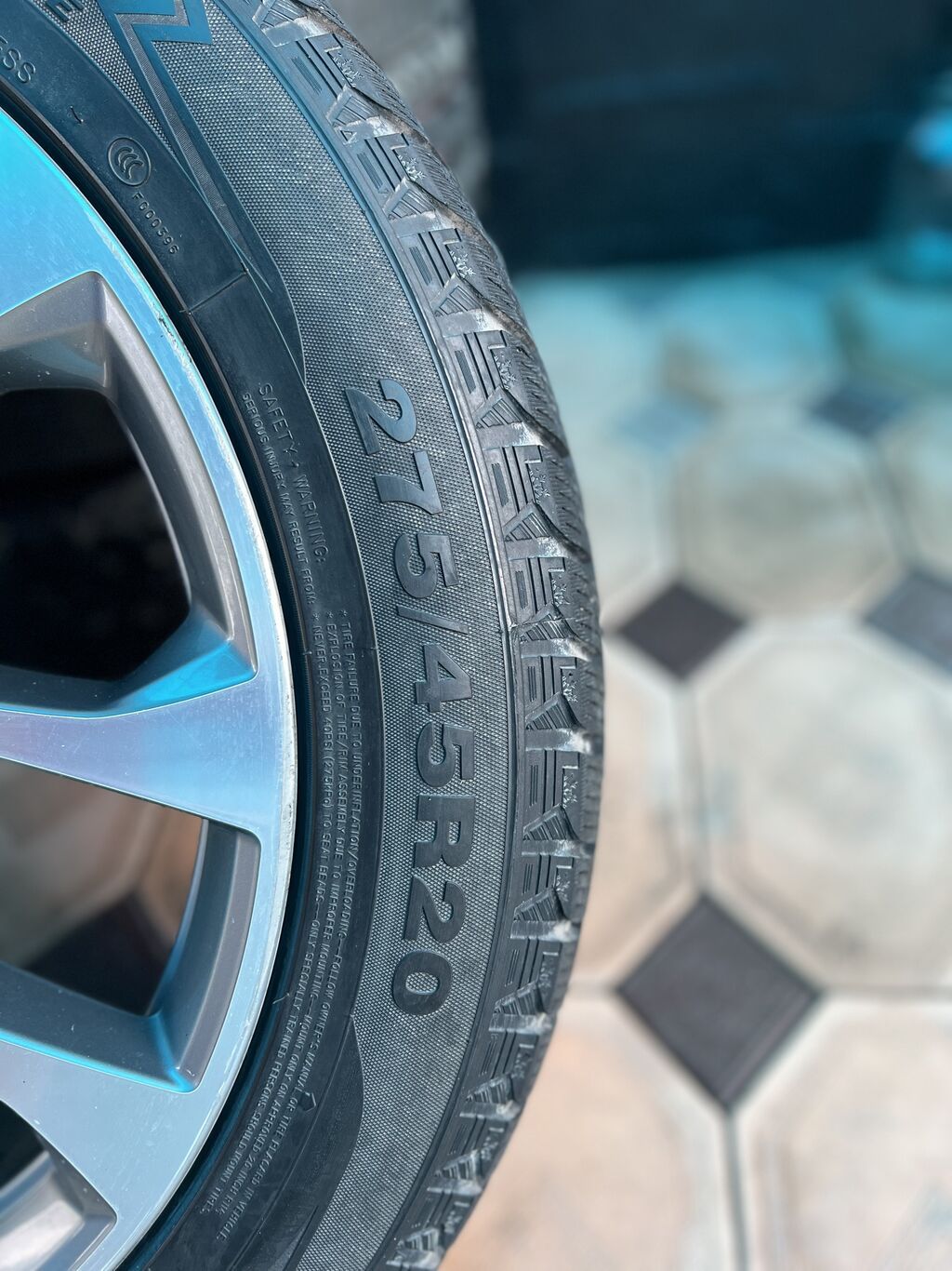 Колеса в сборе 275 / 45 / R 20, Зима, Б/у, Комплект, Легковые, Литые, отверстий - 5: фото 3