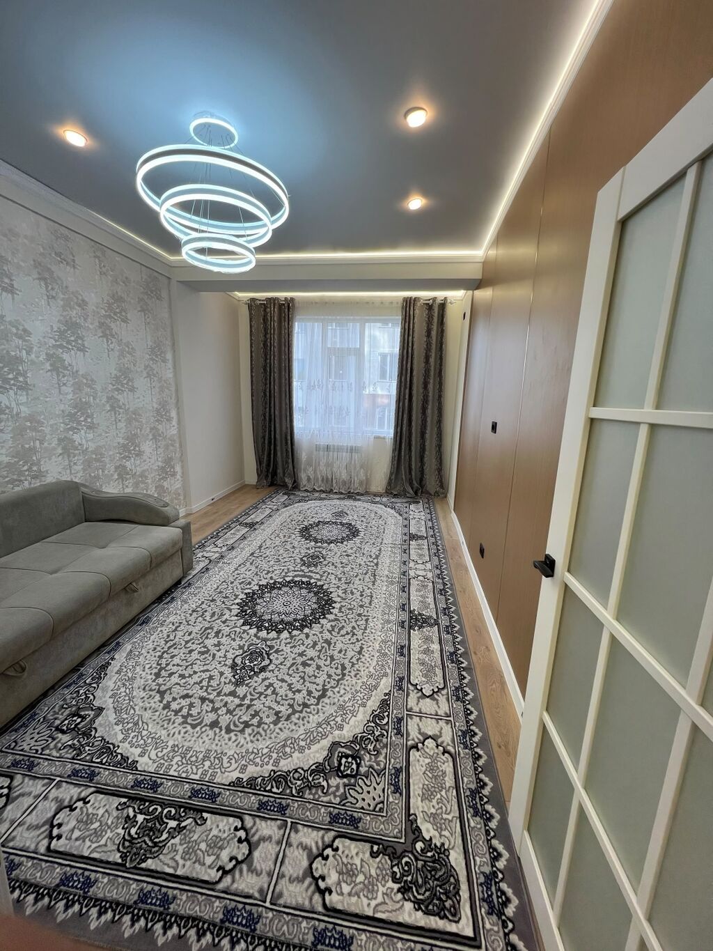 1 комната, 46 м², Аламедин-1 мкр Элитка, 2 этаж, Евроремонт: фото 3