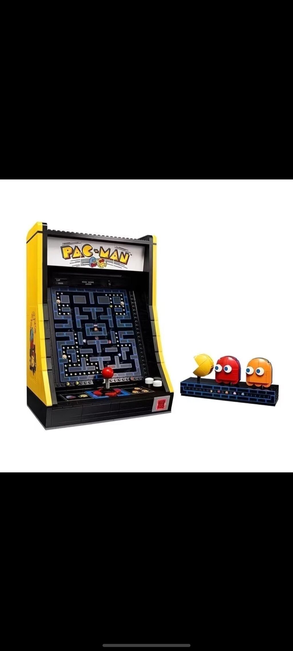 Лего PAC‑MAN коллекционный конструктор аркадного автомата по: фото 3