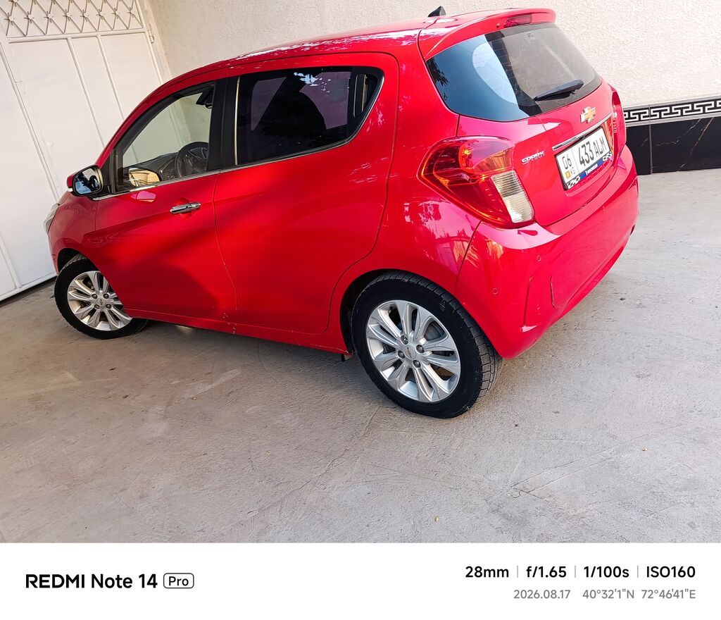 Chevrolet Spark: 2018 г., 0.1 л, Вариатор, Бензин, Хэтчбэк: фото 2