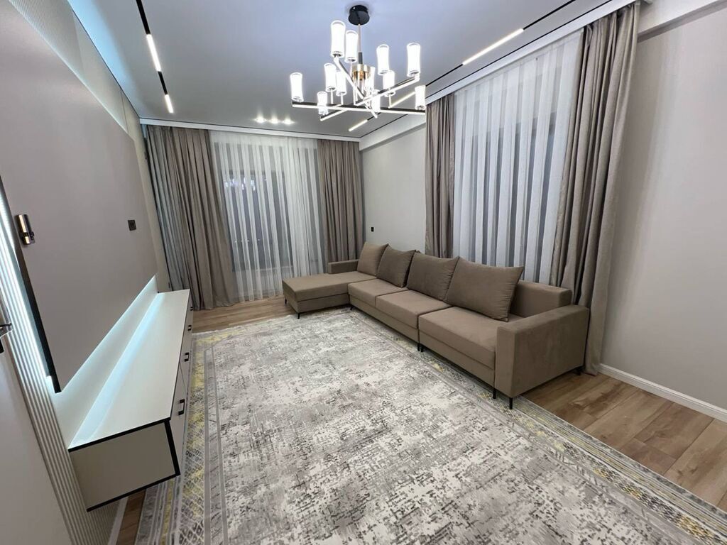 2 комнаты, 75 м², Элитка, 9 этаж, Дизайнерский ремонт: фото 1