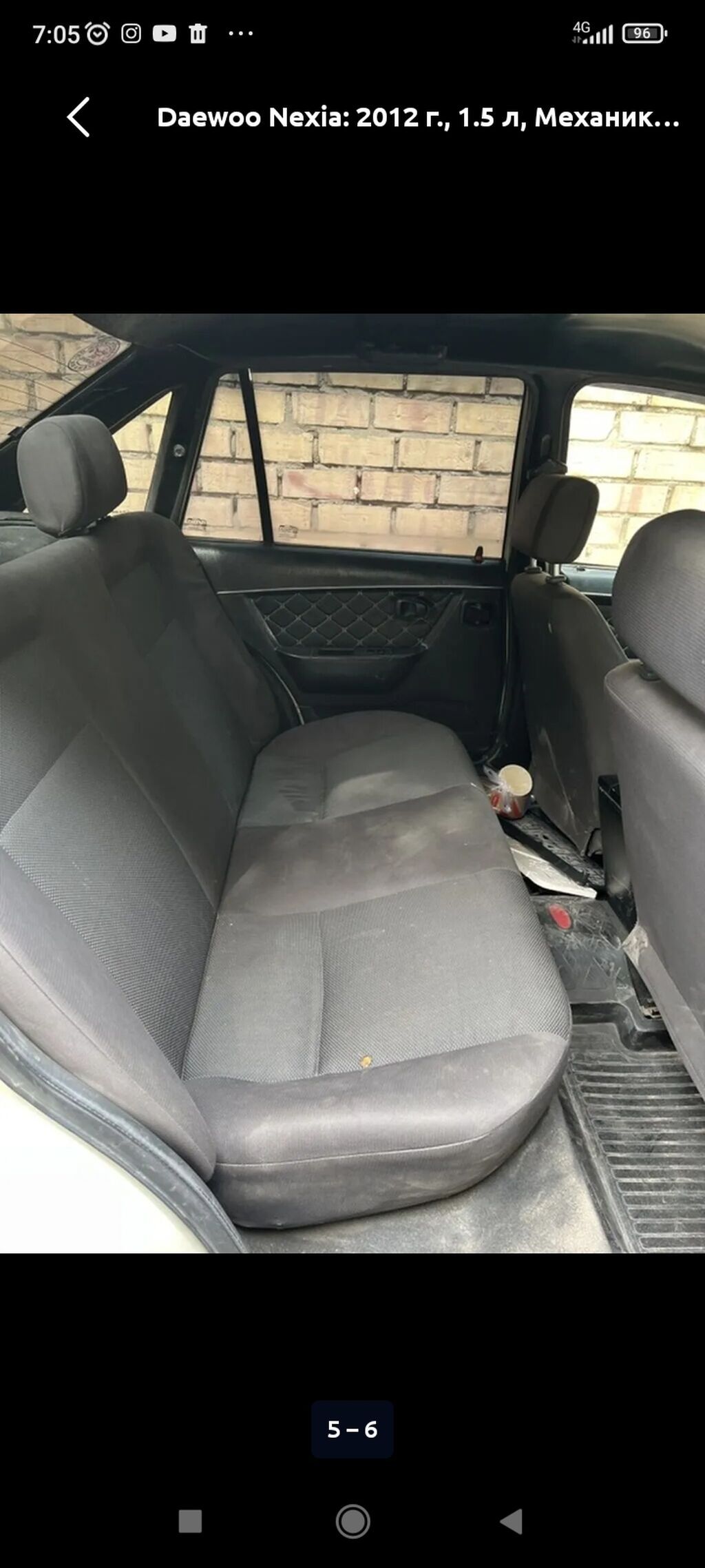 Daewoo Nexia: 2012 г., 1.5 л, Механика, Бензин, Седан: фото 6