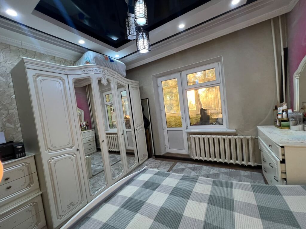 3 комнаты, 62 м², Кудайберген авторынок 105 серия, 1 этаж, Евроремонт: фото 3