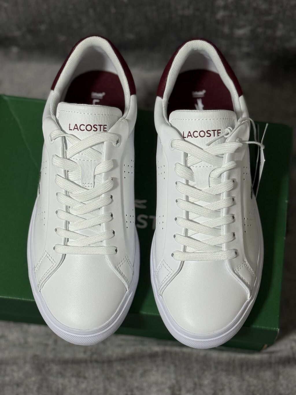 Кроссовки, 36, 36.5, 37, Lacoste, Новый, цвет - Белый: фото 3