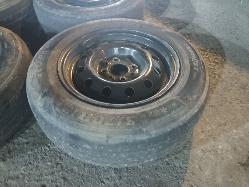 Колеса в сборе 175 / 70 / R 13, Лето, Б/у, Комплект, Легковые, Железные, отверстий - 4: фото 7