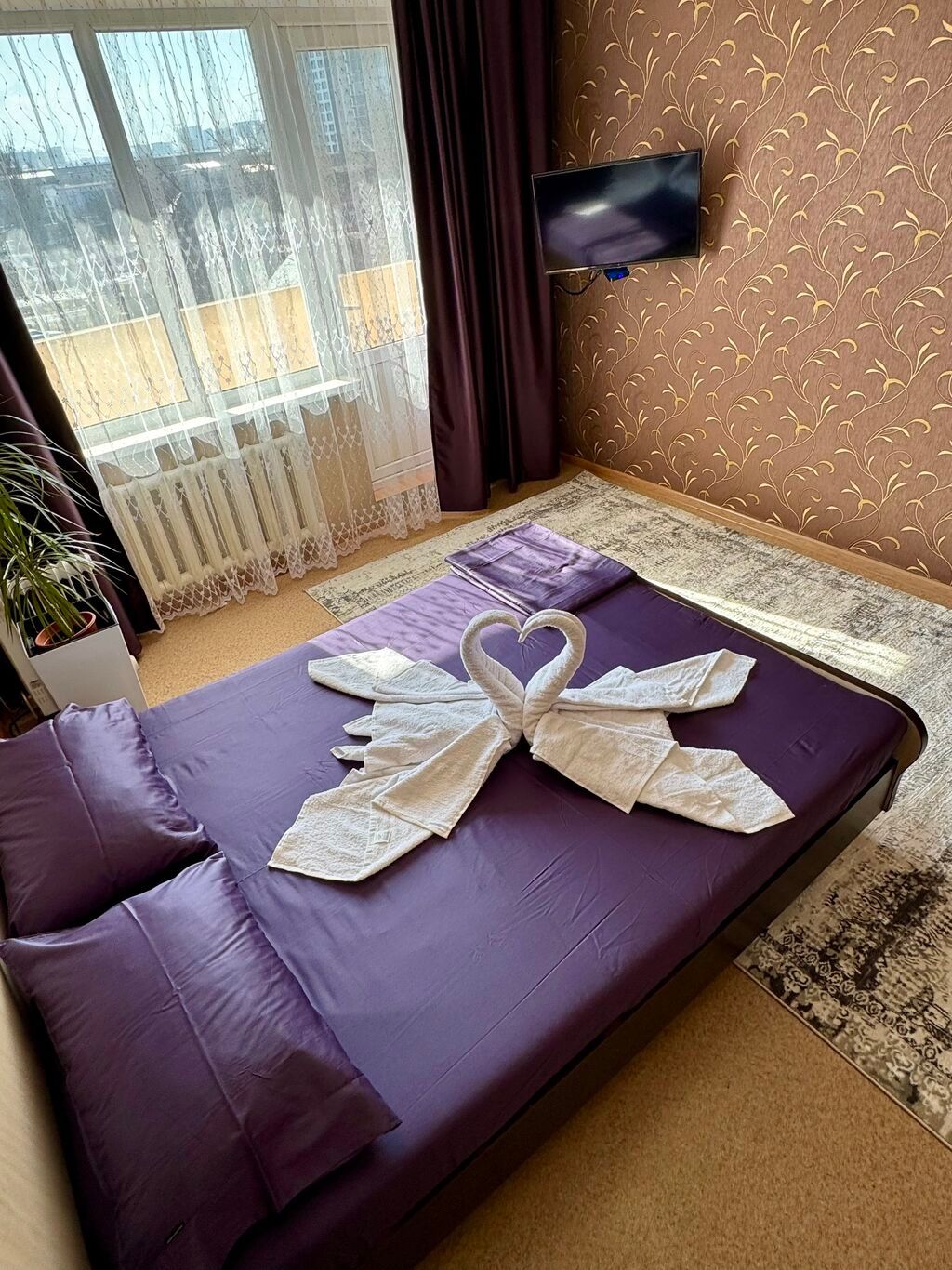 1 комната, Центральная мечеть, Душевая кабина, Постельное белье, Кондиционер, фото 1
