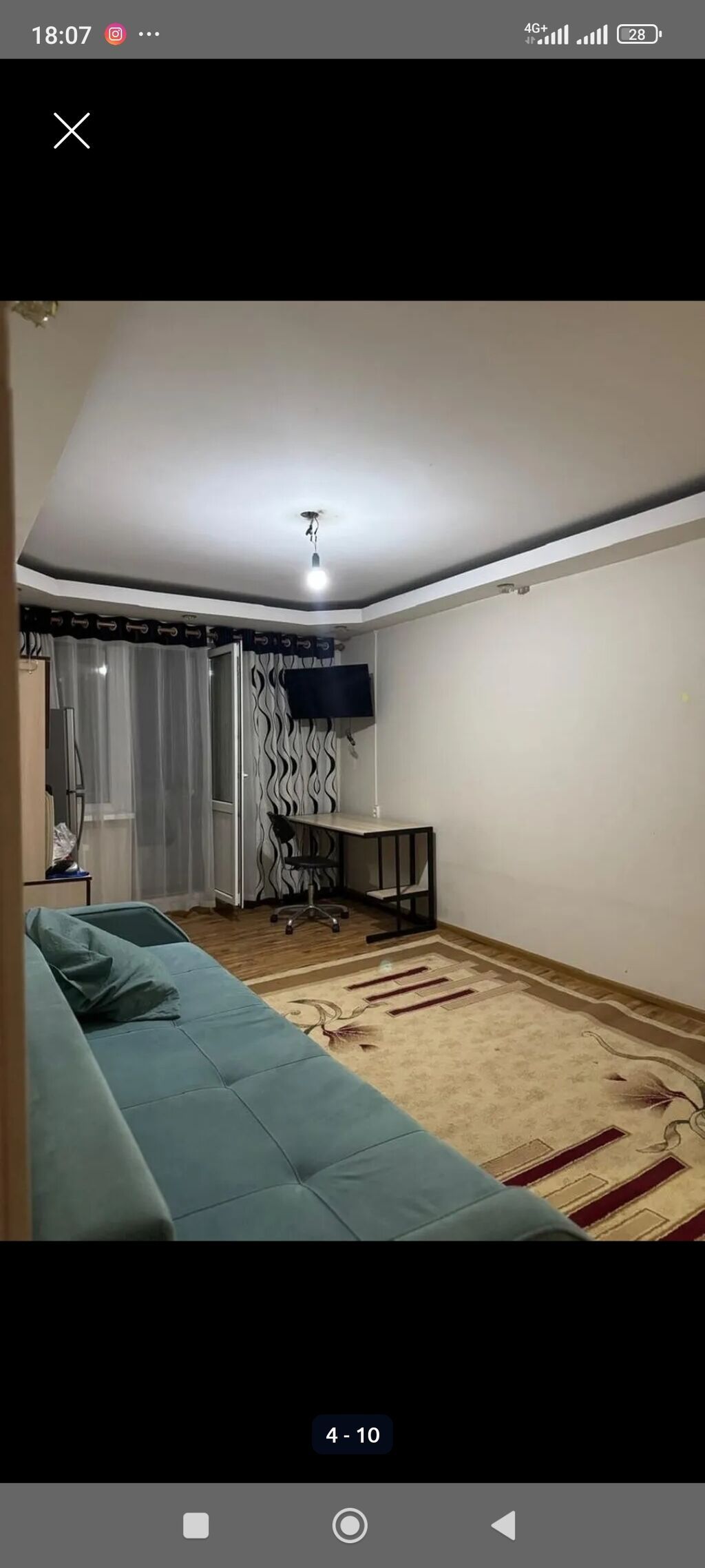 Сдам 3-комнатную квартиру в центре, ул. Элебаева 3: фото 4