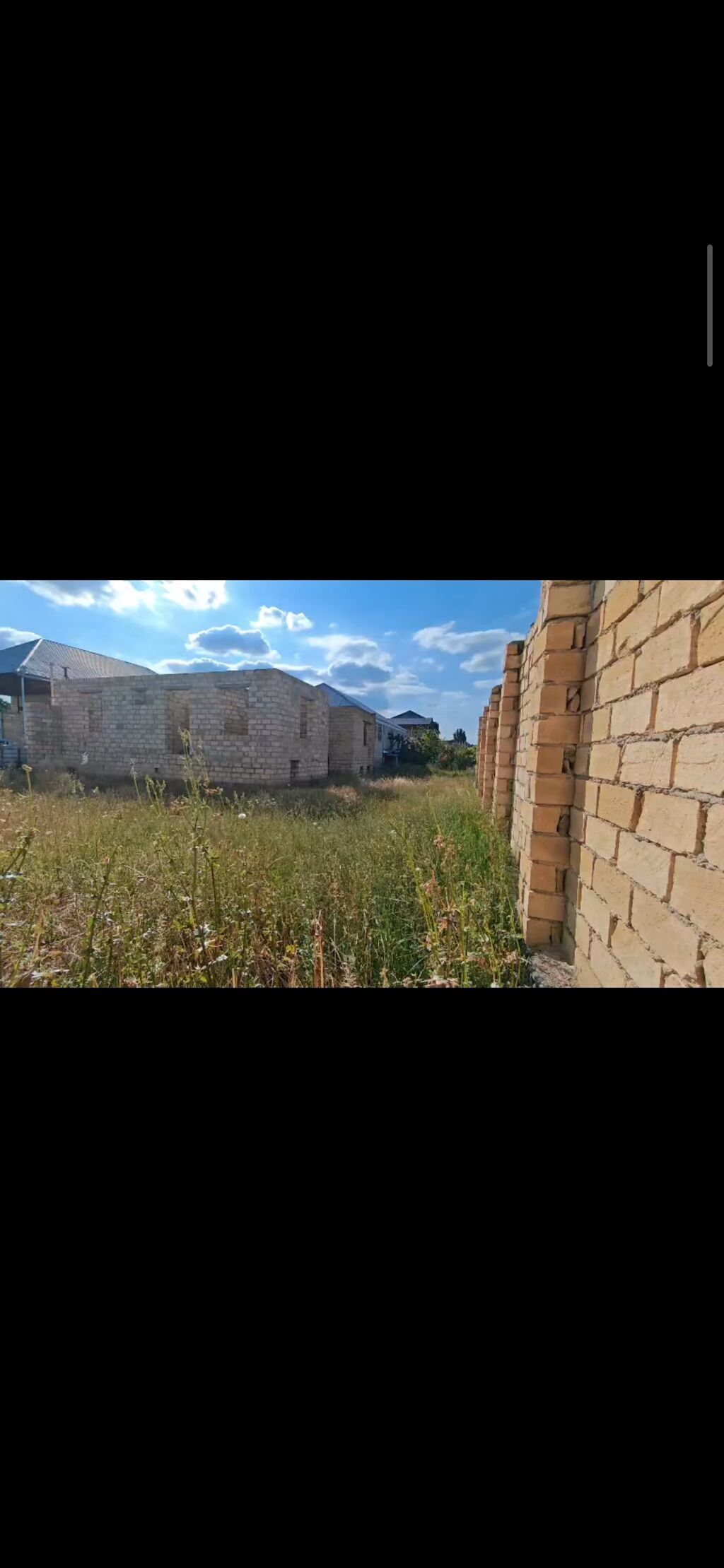 Gülüstan-Avtozavod yolu asfalta yaxın,6 sot torpaq sahəsinin içində