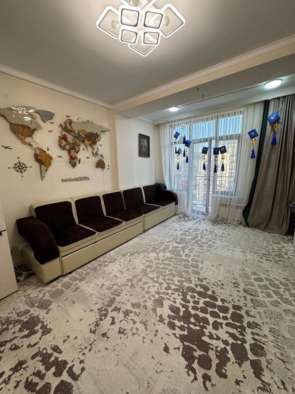 1 комната, 45 м², Элитка, Асанбай мкр Элитка, 9 этаж, Евроремонт: фото 6