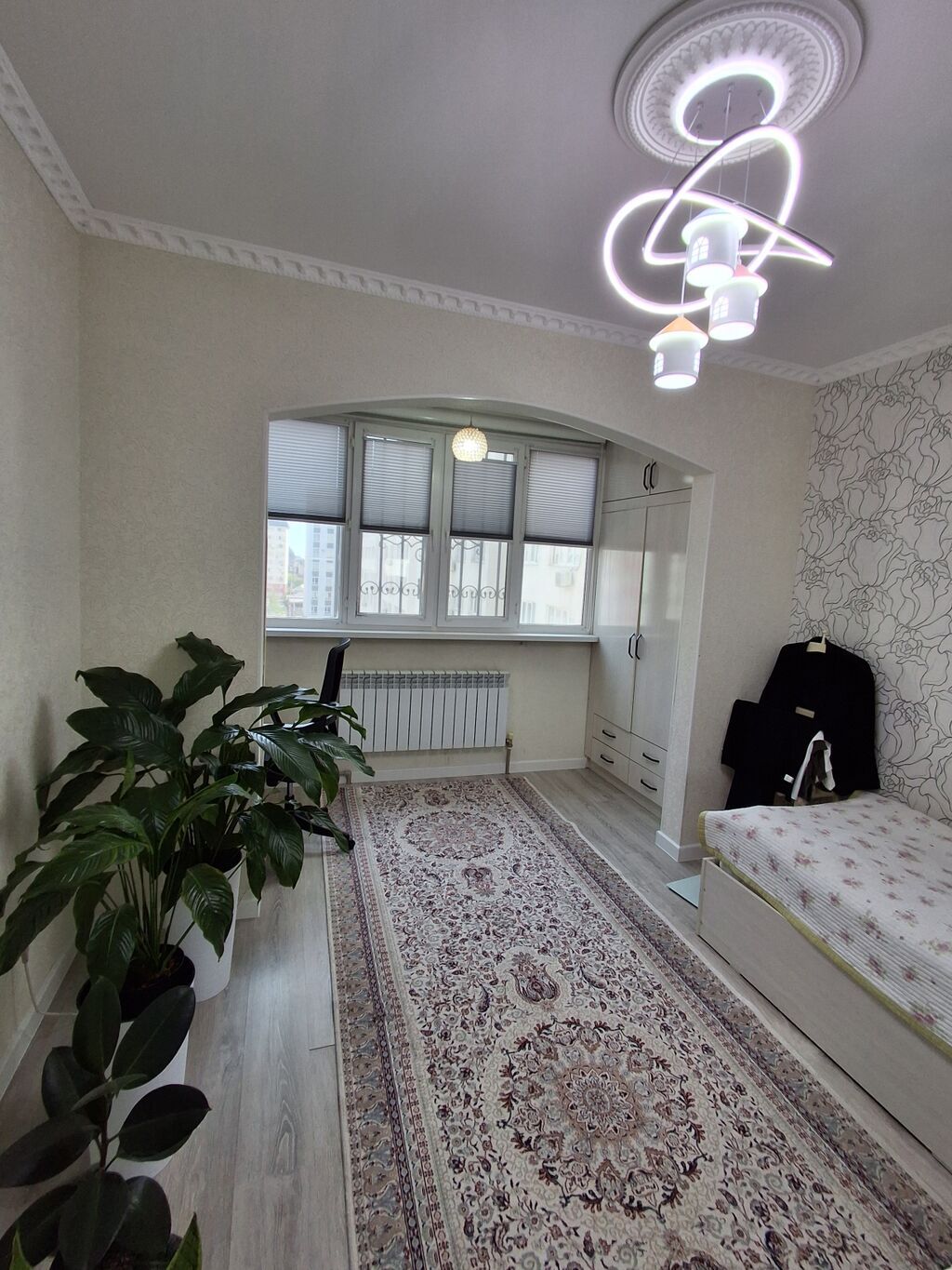 3 комнаты, 106 м², 12 мкр 106 серия улучшенная, 6 этаж, Свежий ремонт: фото 7
