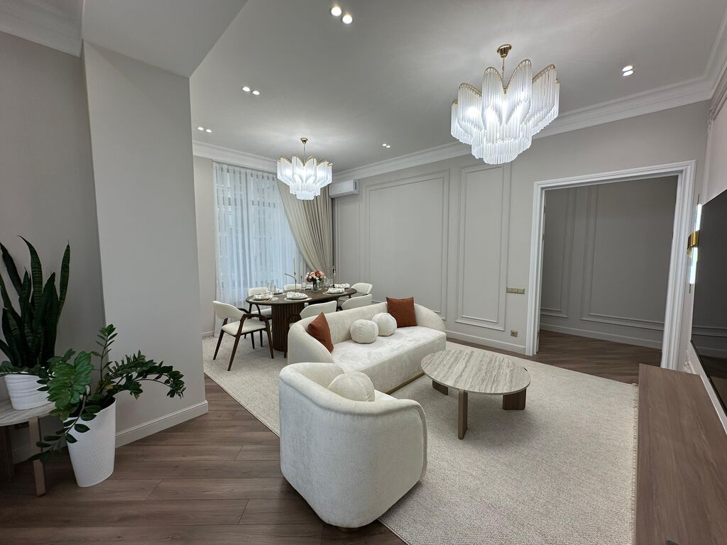 2 комнаты, 75 м², Асанбай мкр Элитка, 1 этаж, Евроремонт: фото 5