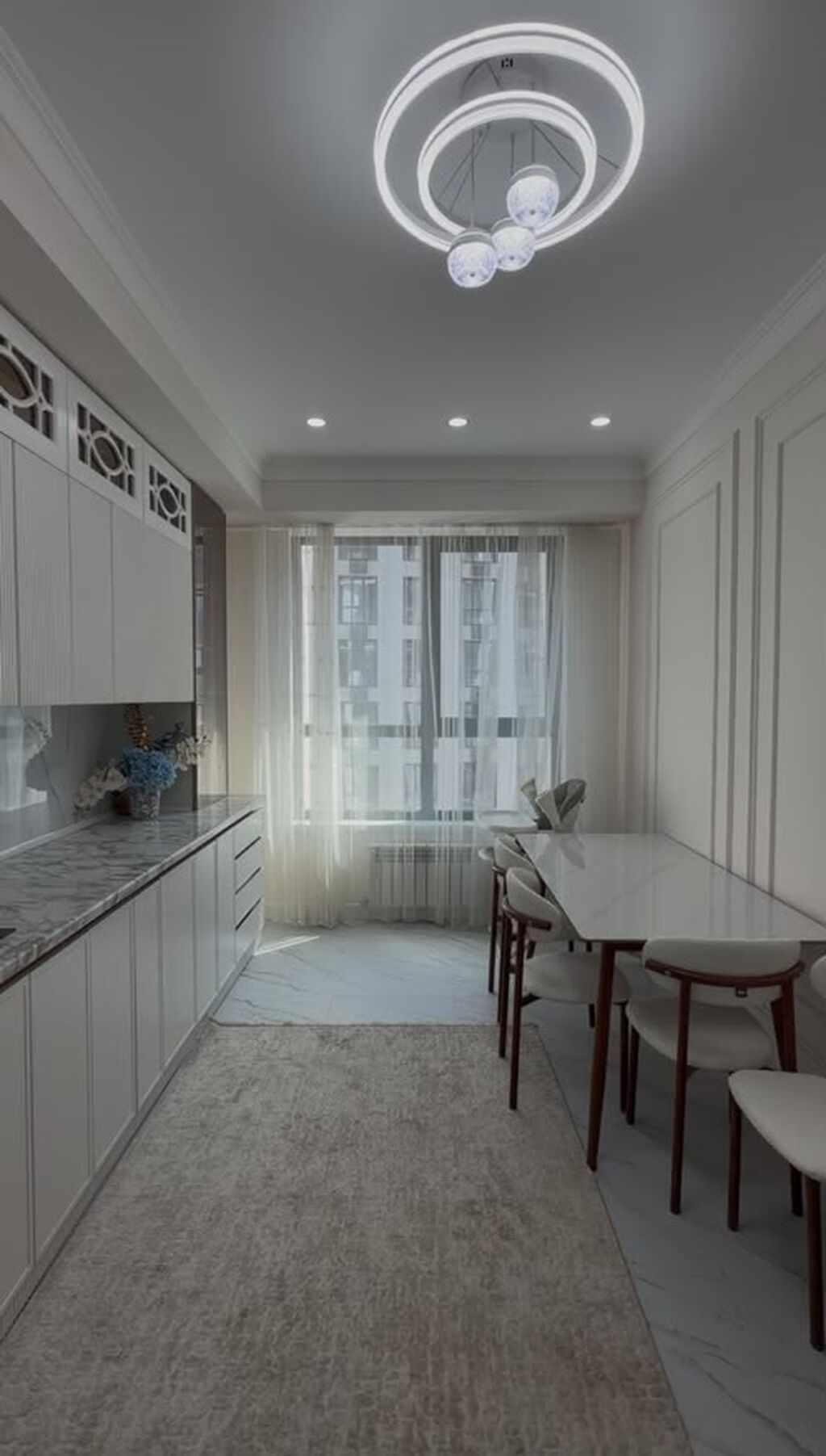 3 комнаты, 105 м², Новая мечеть Элитка, 11 этаж, Дизайнерский ремонт: фото 6
