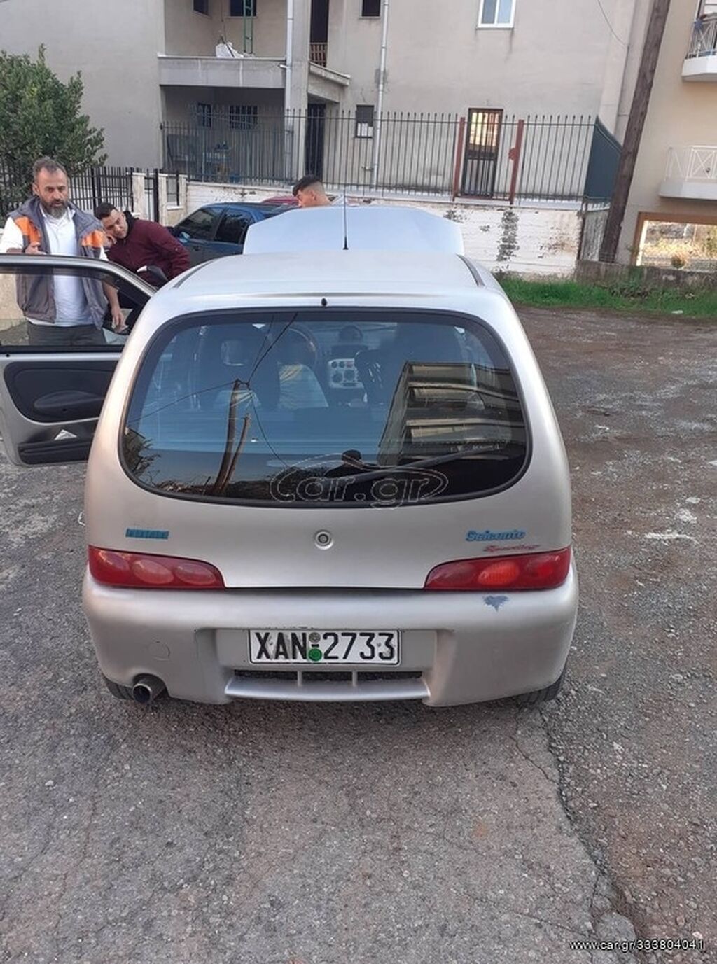 Fiat: Fiat Seicento: 1.1 l. | 2001 έ. | 190000 km. | Χάτσμπακ — 1