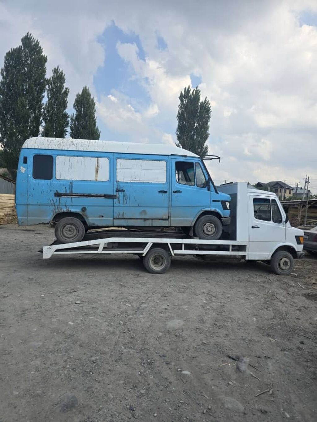 Эвакуатор, Mercedes-Benz, 1990 г., Ломаная: фото 2