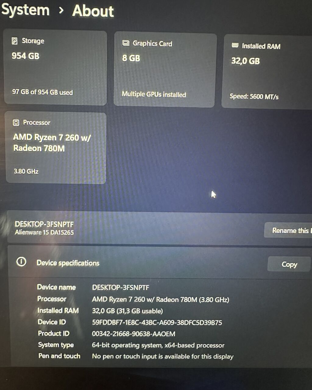 Игровой, Б/у, AMD Ryzen 7, В рассрочку: фото 6