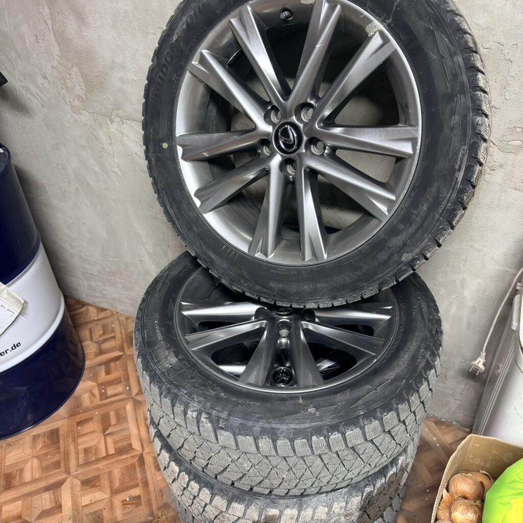 Колеса в сборе 235 / 55 / R 19, Зима, Б/у, Комплект, Легковые, Литые, отверстий - 5: фото 4