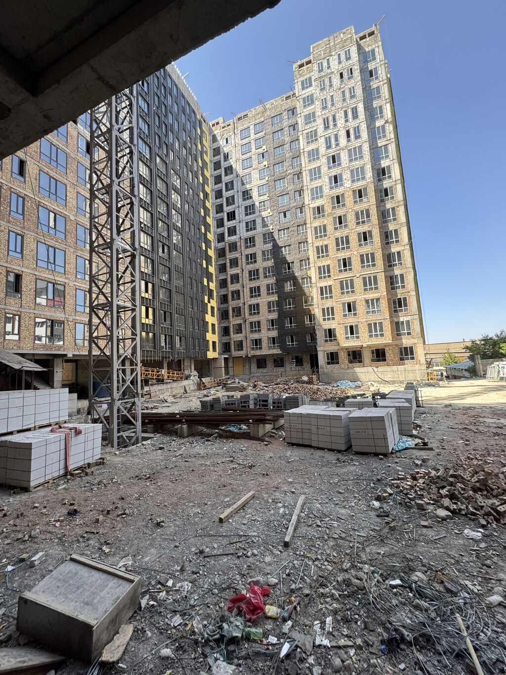 2 комнаты, 73 м², Тунгуч мкр Элитка, 8 этаж, ПСО (под самоотделку): фото 4