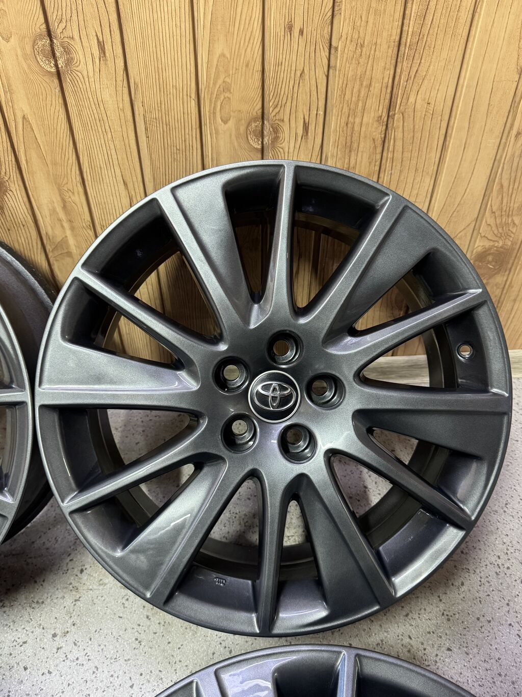 Литые Диски R 19 Toyota, Комплект, отверстий - 5, Б/у: фото 5