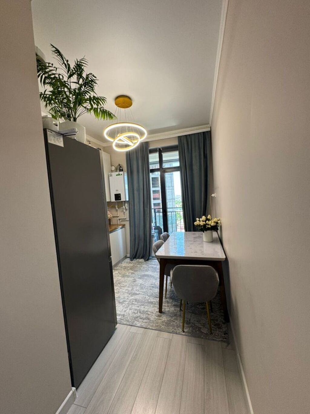 1 комната, 45 м², Джал мкр (в т.ч. Верхний, Нижний, Средний) Элитка, 7 этаж, Евроремонт: фото 2
